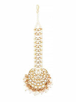 Kundan Pearls Maang tikka, Kundan Tikka, Indian Jewelry, Indian Wedding Jewelry, Pakistani Jewelry, Matha patti Indian forehead jewelry