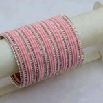 Indian Bangles with Velvet Diamond finish, Indian Bangles, Wedding jewelry, CZ bangles, colorful bangles set 32 bangles, bollywood jewelry