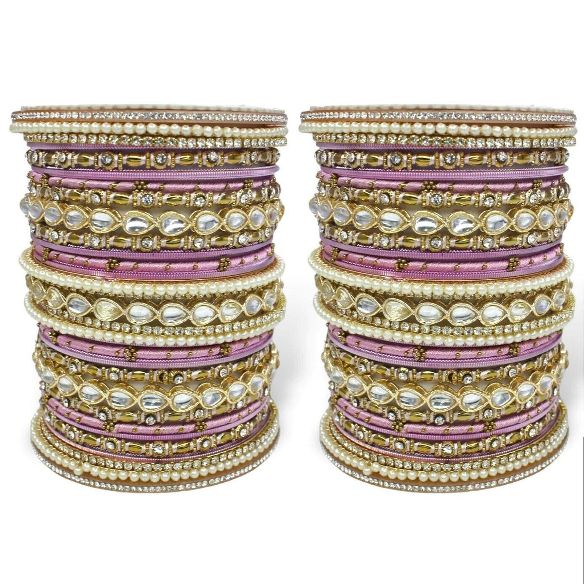 Light Blue Ethnic Kundan Bangles Set, Bridal | Wedding Bangles| Colorful | Beautiful | Fashion Bangles | Special Occasions | Eid
