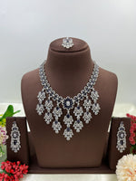 American Radiant Elegance Necklace Set with Earrings – Party & Bridal Jewelry