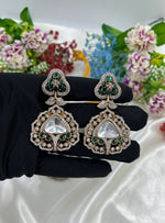 Royal Premium Kundan Necklace Set with Earrings – Royal Bridal Splendor