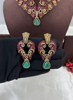 Premium Victorian Moissanite Necklace – Timeless Royal Elegance - Libasaa.com