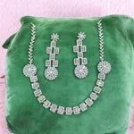 Glamorous Lahori Kundan Pearl Necklace Earrings Set, Pakistani Silver Pearl Necklace Set, Pakistani Kundan Jewelry Set, Kundan Jewelry Set