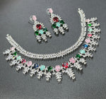 Lahori Wedding Kundan Choker Earrings Jewelry Set, Pakistani Kundan Choker Set, Indian Kundan Choker Pearl Earrings Set, Bollywood Kundan Choker Set, Celebrity Jewelry Set