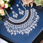 Multi Layer Ethnic Design Bridal Choker Earrings Set