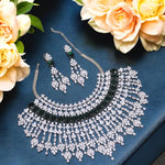 Multi Layer Ethnic Design Bridal Choker Earrings Set