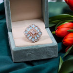Chorus Pakistani Wedding CZ Ring For Women