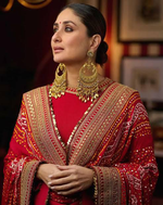 Kareena Kapoor Inspired Golden Ethnic Earrings Set