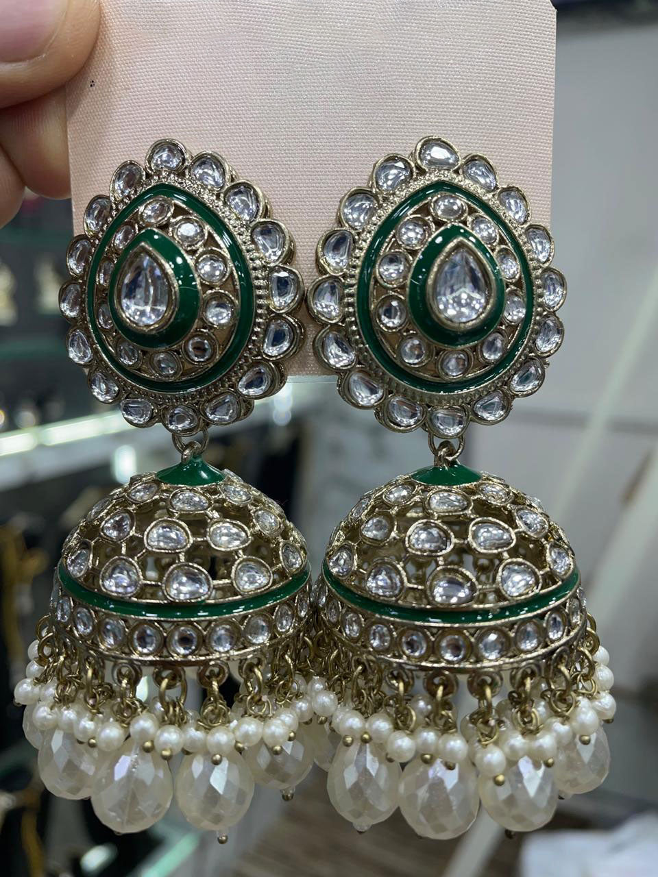 Bollywood Premium Earrings Handcrafted Ethnic Jewelry for Weddings