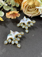 Luxury Kundan Earrings for Weddings Engagements and Inspired by Bollywood Glam