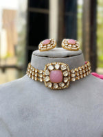Unique Handmade AD Necklace Earrings Set Crafted Just for You with Artistic Precision