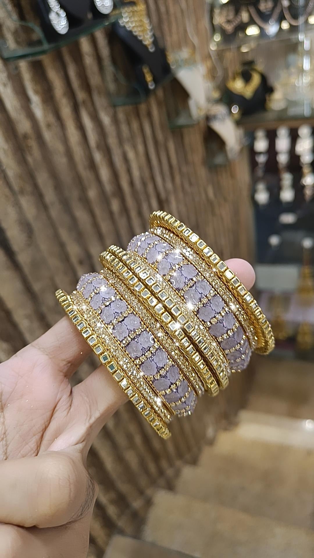 AD Pakistani Bangles Set Bollywood Inspired Design