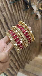 AD Pakistani Bangles Set Bollywood Inspired Design