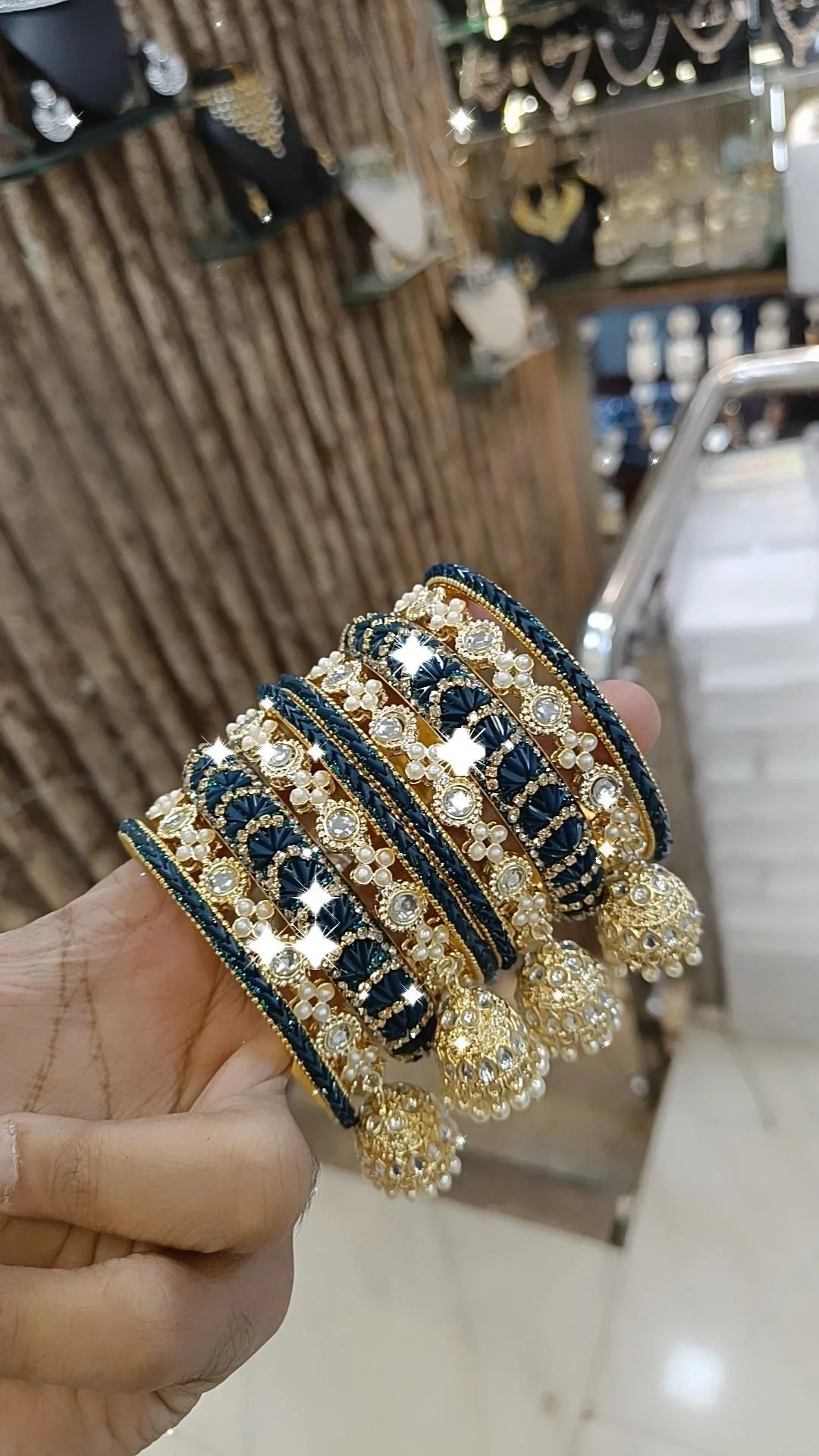 Delight Crystal Bangles Set Bridal Weddings Perfection Indian Jewelry