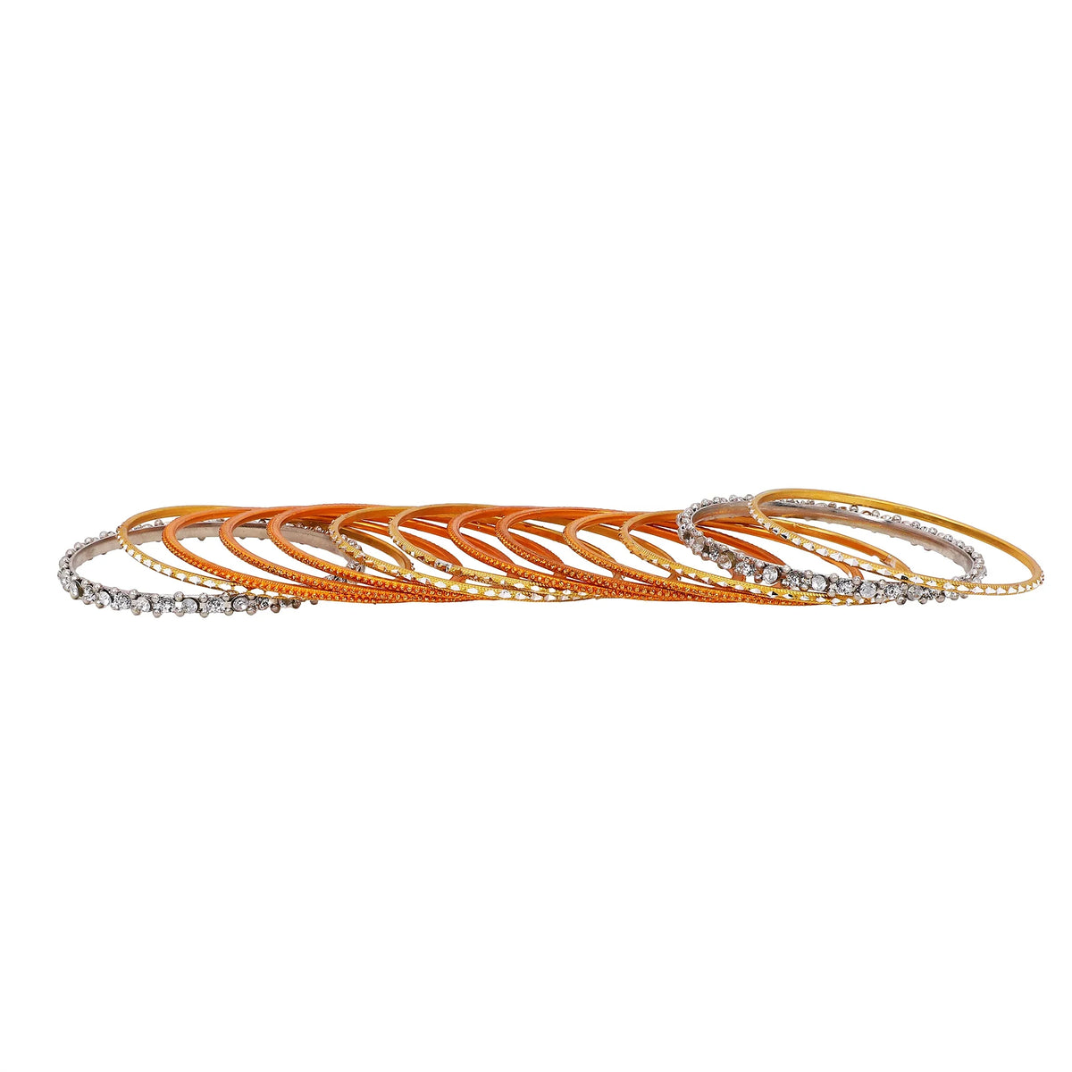 Modern Stone Tribal Bangle Stack | Boho-Chic Jewelry