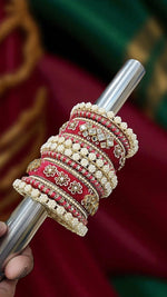 Touch of Royalty Velvet Bangles Set Elegant Bridal & Festive Wear