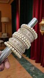 Touch of Royalty Velvet Bangles Set Elegant Bridal & Festive Wear