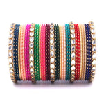 Set of 2 Multi Colour Bangle Set