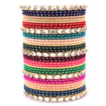 Set of 2 Multi Colour Bangle Set