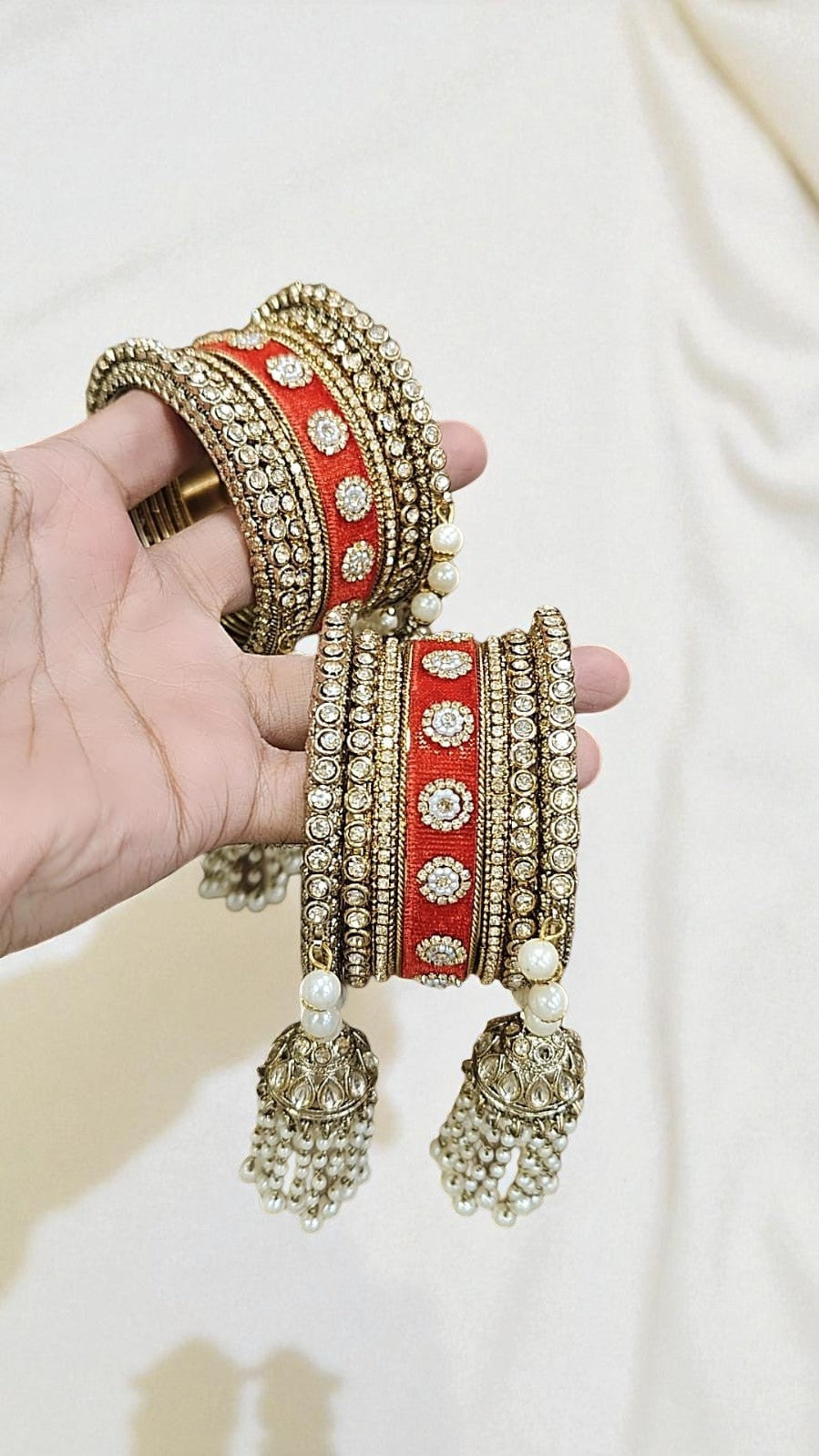 Velvet Short Bangles Set | Traditional & Festive Indian Jewelry for Women