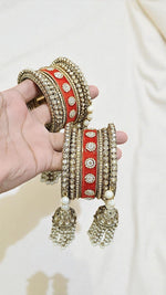 Velvet Short Bangles Set | Traditional & Festive Indian Jewelry for Women