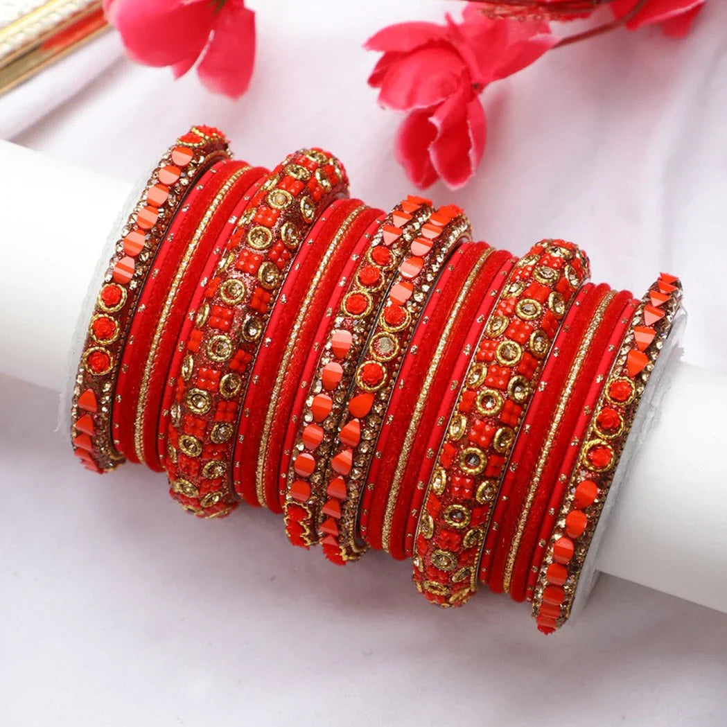 Traditional Lac Bangle Set for Women | Ethnic Bridal & Party Wear Jewelry