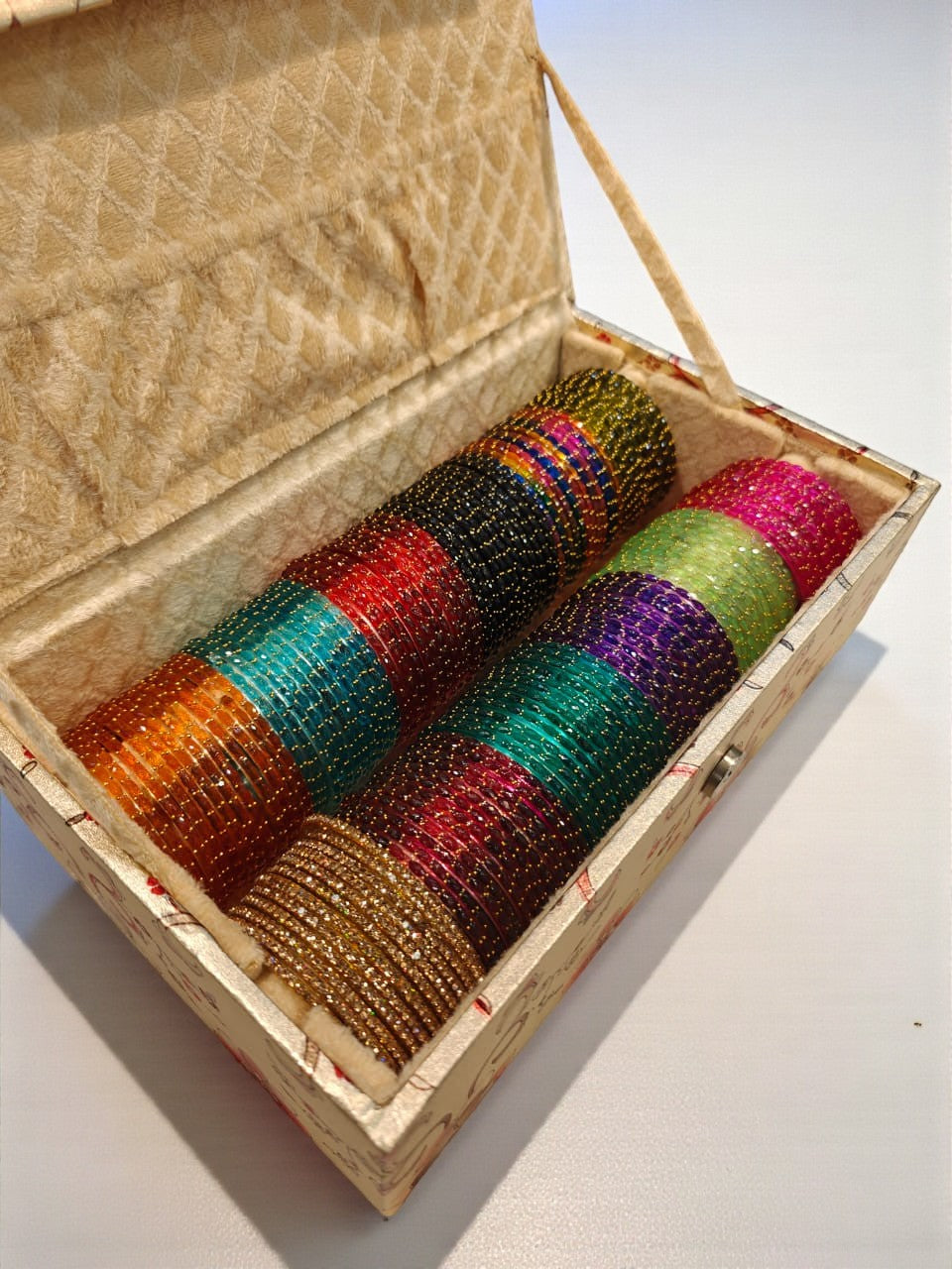 Rain Drop Bangles Glass Set 12 Colours | Indian Bangles Bangle Bunch Set | Indian Jewelry