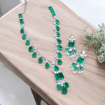 Nita Ambani Wedding Polki Necklace Earings Set, Pakistani Wedding Necklace Earrings Set, Polki Necklace, Polki Earrings, Nita Ambani Jewelry, Celeb Jewelry Set, Nita Ambani Necklace Set