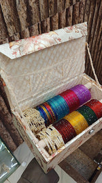 Flower Bangles Kasmiri Ghungru Combo Box – All-in-One Bridal &amp; Festive Collection