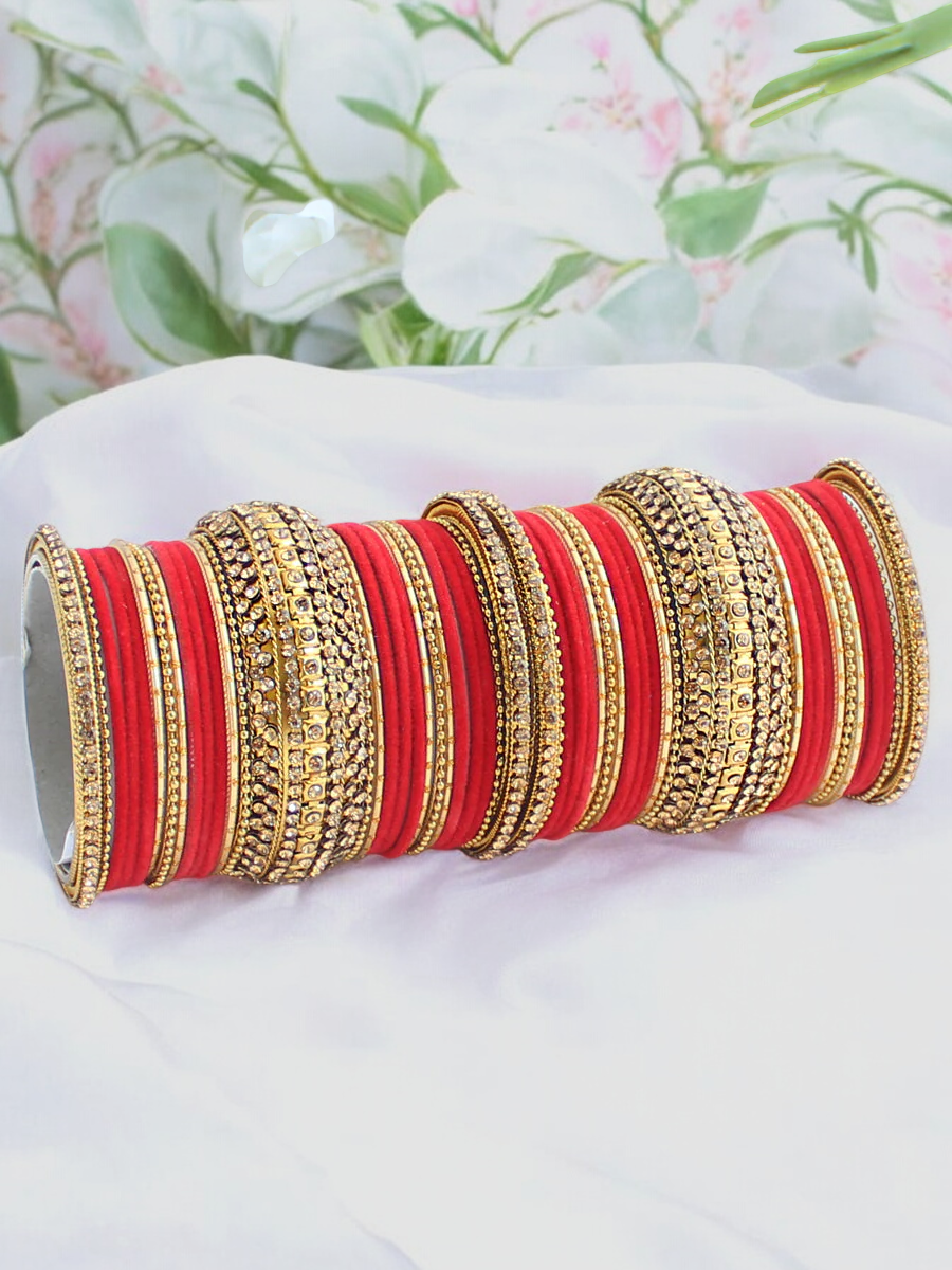 Indian Traditional Celebrity Wedding Chooda Bangles Set, Indian Chooda Set, Traditional Bangles Set, Pakistani Chooda Set, Pearl Chooda Set