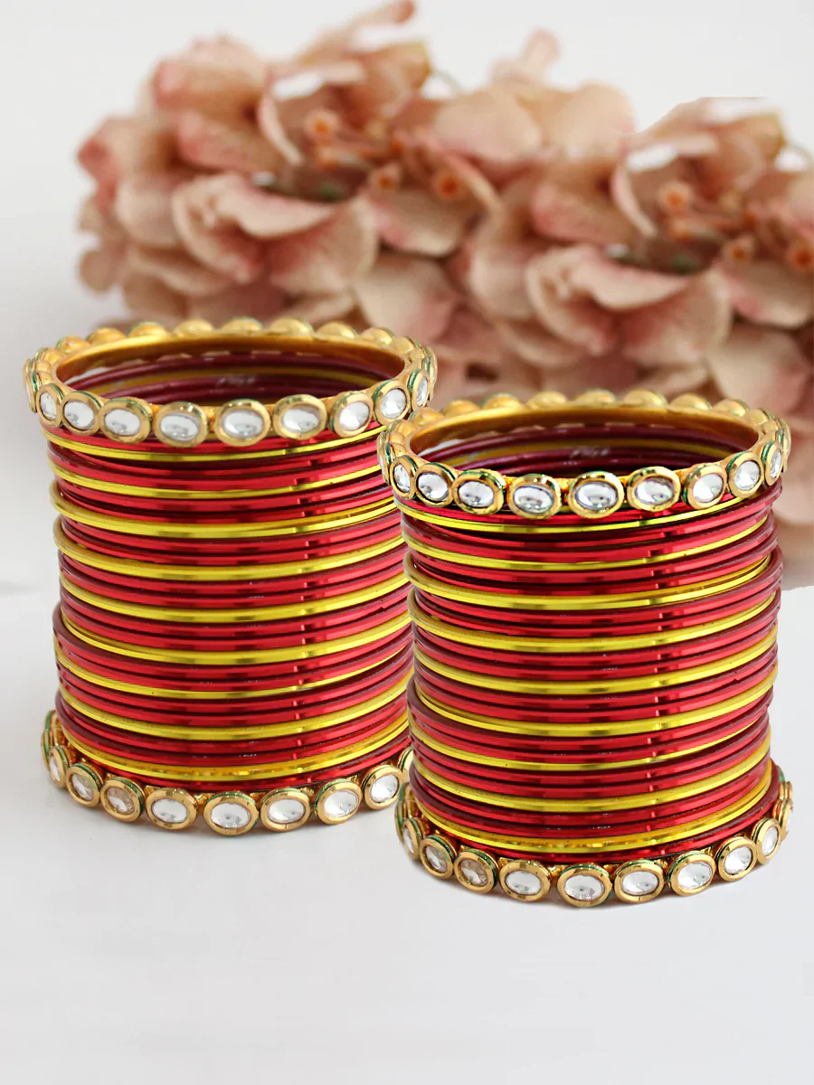 Bridal Pearl Chooda Bangles Jewellery Set, Bollywood Bangles Jewellery Set, Celebrity Inspired Jewelry, Rajsthani Bangles Jewelry