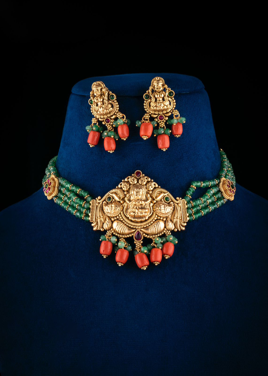 Meenakari Temple Choker Jewelry Set, Traditional Choker Earrings Set, Indian Temple Jewelry, Meenakari Bridal Choker Set, Pakistani Jewelry Set