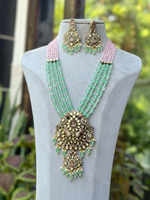 Elephant Designed Polki Necklace Set, Indian Elephant Polki Necklace Set, Pakistani Elephant Polki Necklace Set, Wedding Polki Jewelry Set