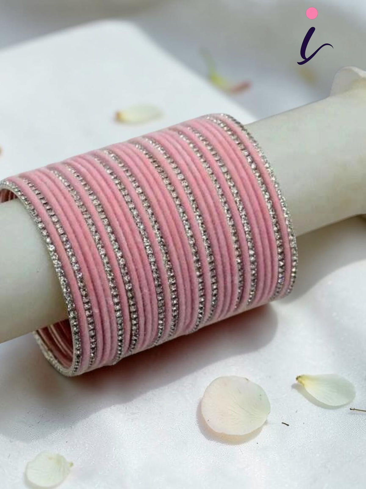 Indian Bangles with Velvet Diamond finish, Indian Bangles,Wedding jewelry, CZ bangles, colorful bangles set 32 bangles, bollywood jewelry