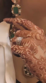 Sparkling Polki Bridal Necklace Earrings Set, Indian Polki Jewelry Set, Pakistani Polki Set, Bollywood Polki Necklace Set, Celeb Polki Jewellery, Celeb Polki Necklace Earrings Set, Bridal Polki Earrings Set