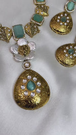 Rajsthani Traditional Polki Bridal Necklace Earrings Set, Rajsthani Polki Necklace. Rajsthani Polki Earrings Set, Rajsthani Polki Jewelry, Traditional Bridal Polki necklace, Rajsthani Wedding PolkiJewelry, Indian Polki Jewelry set
