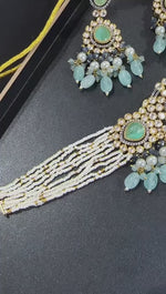Handcrafted Premium Necklace with Indian Ethnic Bridal Collection Design Combining Tradition with Modern Elegance and Style