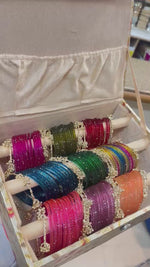Kashmiri Ghungru Combo Box with Glass Bangles | All-in-One Bridal, Wedding & Festive Traditional Bangle Collection for Women