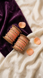Bridal Bangles Set with Pacheli Kada, Bridal Bangles